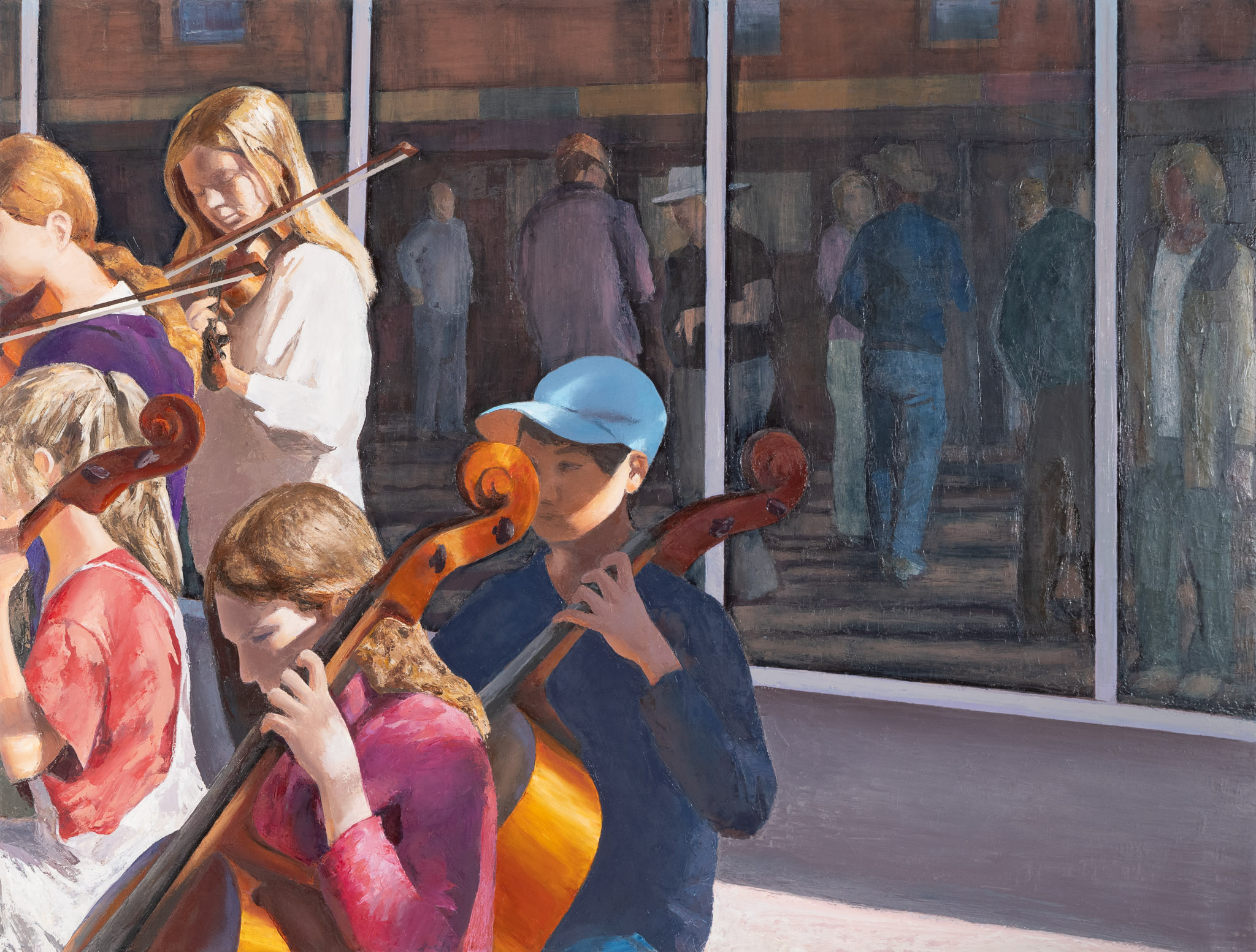Young Street Musicians, Open Air Cafes Tony Slater